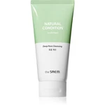 The Saem Natural Condition Scrub Foam exfoliační čisticí pěna s peelingovým efektem 150 ml