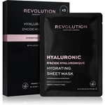 Revolution Skincare Hyaluronic Acid sada plátýnkových masek pro intenzivní hydrataci 5 ks