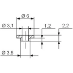 Izolační objímka TRU COMPONENTS TC-V5359-203, 1586586