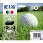 Epson Ink set T3466, 34 originál černá, azurová, purppurová, žlutá C13T34664010