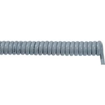 Spirálový kabel 73220370 UNITRONIC® SPIRAL LiF2Y11Y 12 x 0.25 mm², 100 mm / 400 mm, šedá