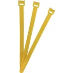 Stahovací páska se suchým zipem FASTECH® ETK-3-250-0208, (d x š) 250 mm x 13 mm, žlutá, 1 ks