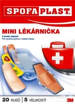 SPOFAPLAST 3M 602 20KS MINI LEKARNICKA 5VELKOSTI