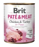 Brit Konzerva Pate & Meat Puppy 800g