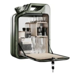 Minibar / kanistr - Bar Cabinet, Army Green, 6 variant - Danish Fuel Varianta: Oak