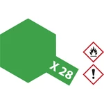 Tamiya akrylová farba parková zelená (lesk) X-28 sklenená nádoba 23 ml