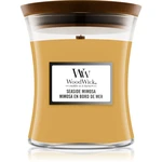 Woodwick Seaside Mimosa vonná svíčka s dřevěným knotem 275 g