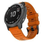 Silikonový řemínek outdoor RhinoTech pro Garmin QuickFit 26 mm, oranžová