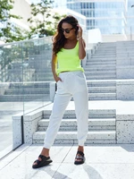 White sweatpants By o la la cxp1110.white