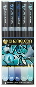 Chameleon Blue Tones Tieňovacia fixka Blue Tones 5 ks