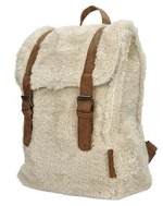 Enrico Benetti Teddy Tablet Backpack Off-White