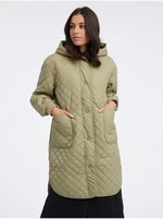 Khaki Women's Light Quilted Coat Pieces Jaylah - Women's