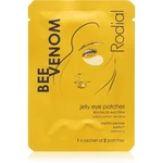 Rodial Bee Venom Jelly Eye Patches zpevňující gelové polštářky pod oči se zklidňujícím účinkem 4x2 ks