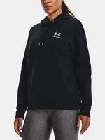 Under Armour Essential Fleece Hoodie Mikina Černá