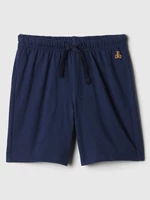 Navy blue boys' sweatpants with GAP embroidery