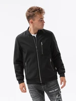 Ombre Clothing Men's mid-season bomber jacket