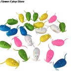 5pcs / set Mouse Shape Organizer Box Save Tooth Storage Mini Plastic Baby Milk Teeth Holder