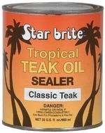 Star Brite Tropical Teak Oil 950 ml Limpiador de teca, Aceite de teca