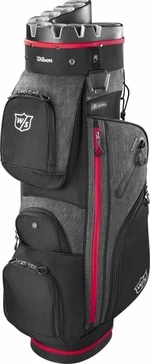 Wilson Staff I Lock III Cart Bag Black/Red Bolsa de golf