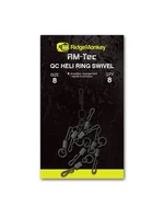RidgeMonkey obratlík RM-Tec Quick Change Heli Ring Swivel Velikost 8 8ks