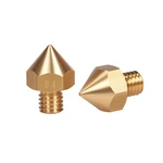 BIQU 10/20PCS Original B1UM2 Brass Nozzle 1.75 0.4/0.5/0.6/0.8MM 3D Printer Parts Extruder Print Head Nozzle For 1.75mm Filament