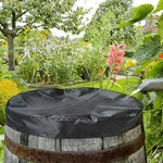 65cm Rain Barrel Cover Oxford Cloth Drawstring Rain Bucket Cover Multipurpose Protective Universal Water Storage Barrel Cover