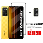 Full Cover Glass For Realme GT Neo 3T Tempered Glass Realme GT Neo 3T 2T 3 Screen Protector Phone Lens Film Realme GT Neo 3T