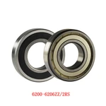 1PC Deep Groove ball bearings 6200ZZ 6201RS 6203-2Z 6203Z 6204-2RS 6205-2RS 6206 ZZ RS 2RZ High Quality bearings10x32x9 12x32x10