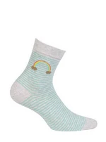 Gatta G44.01N Cottoline Girls Patterned Socks 33-38 Inches 393