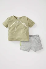 DEFACTO 2 piece Regular Fit Crew Neck Knitted Set