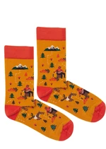 Kabak Unisex's Socks Patterned Trip Out Of Town