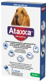 ATAXXA pro psy nad 25 kg spot-on 4 ml