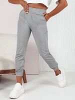 Women's sweatpants FASHIONCORE gray Dstreet