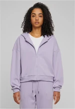 Women's Cozy Short Hoody lilac sweatshirt