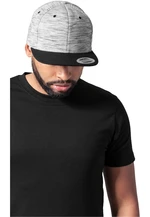 Melange Crown Snapback Stripes blk/grey