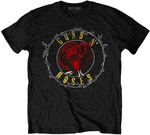 Guns N' Roses Tricou Rose Circle Paradise City Unisex Black L