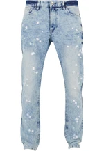 Men's Stretch Signature Jeans Blue with Blotches