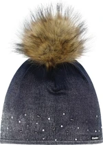 Eisbär Dip Dye Lux Crystal Beanie Dark Kobalt/Brushed Silver/Real UNI Čiapka