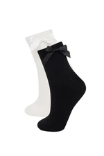 DEFACTO Women's 2-Pack Cotton Ankle Socks