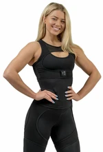 Nebbia Compression Top INTENSE Ultra Black XS Intimo e Fitness