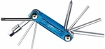 BBB PrimeFold Blue/Silver 10 Utensili multifunzione