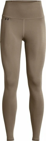 Under Armour Women's UA Motion Full-Length Leggings Taupe Dusk/Black S Fitness Hose