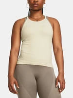 Krémové športové tielko Under Armour Vanish Elite Seamless Tank