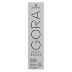 Schwarzkopf Professional Igora Royal SilverWhite Permanent White Refining Color Creme profesionálna permanentná farba na vlasy pre platinovo blond a š