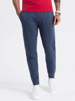 Ombre Men's jogger sweatpants - navy blue