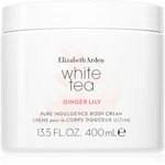 Elizabeth Arden White Tea Ginger Lily tělový krém pro ženy 400 ml