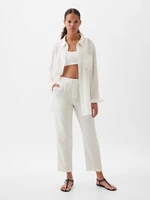 GAP Linen trousers high rise - Ladies