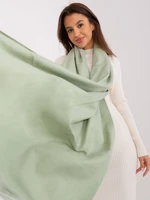 Pistachio plain women's scarf