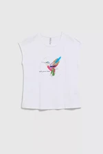 Women's T-shirt MOODO - white