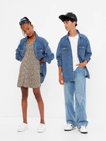 GAP Teen džínová oversized košile - Kluci